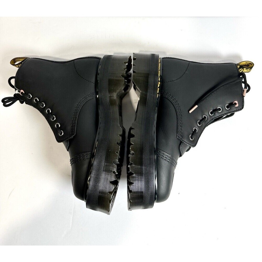 Dr. Martens Sinclair Heart Chunky Platform Boot Size 7 Unique Sweet Details - Picture 6 of 11